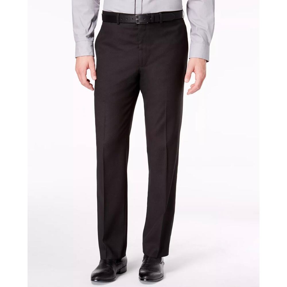 NWT Marc New York Modern-Fit Dress Pants, Black, Men’s 37W x 32L